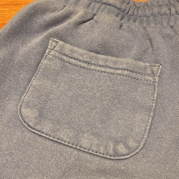 Mini Boden Kids Girls Size 9 Years Blue Knit Shorts Reversible Sequins Fearless - Picture 7 of 7